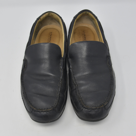 *Sperry Top Sider Sz 11.5M Black Leather Loafers main image 5